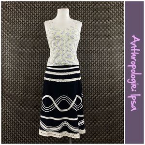 Anthro Ruffle Accented Skirt by Ipsa